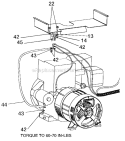 Page B Diagram and Parts List for BS600-W Type 0 Porter Cable Generator